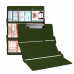 WhiteCoat Clipboard® Trifold - Army Green Respiratory Therapy Edition